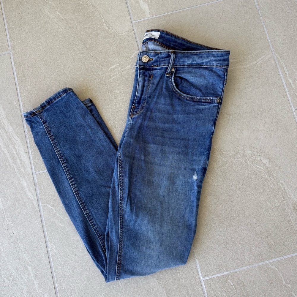 Zara Classic Blue Denim Jeans